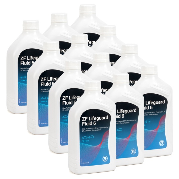 Set 12 Buc Ulei Cutie Viteze Automata Zf Lifeguard Fluid 6 1L S671.090.255